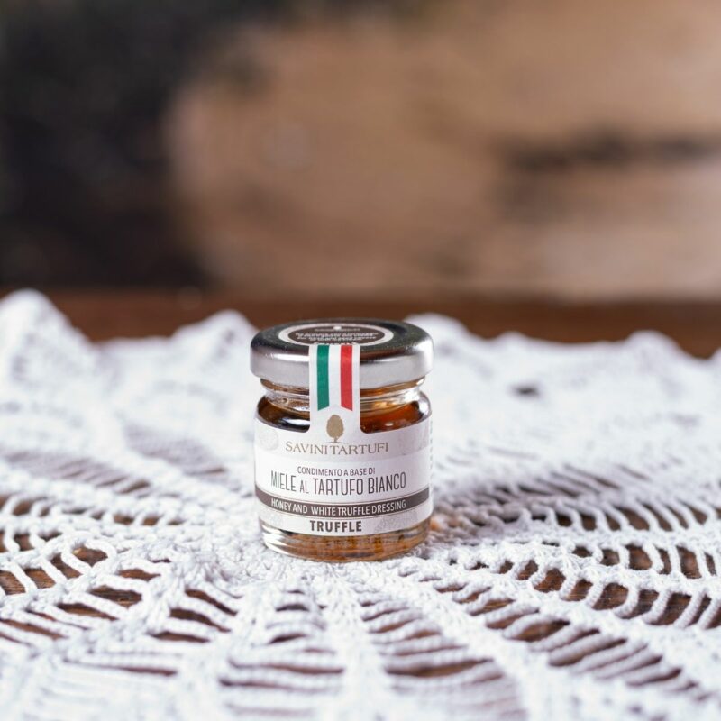 Condimento a base di miele al tartufo bianco