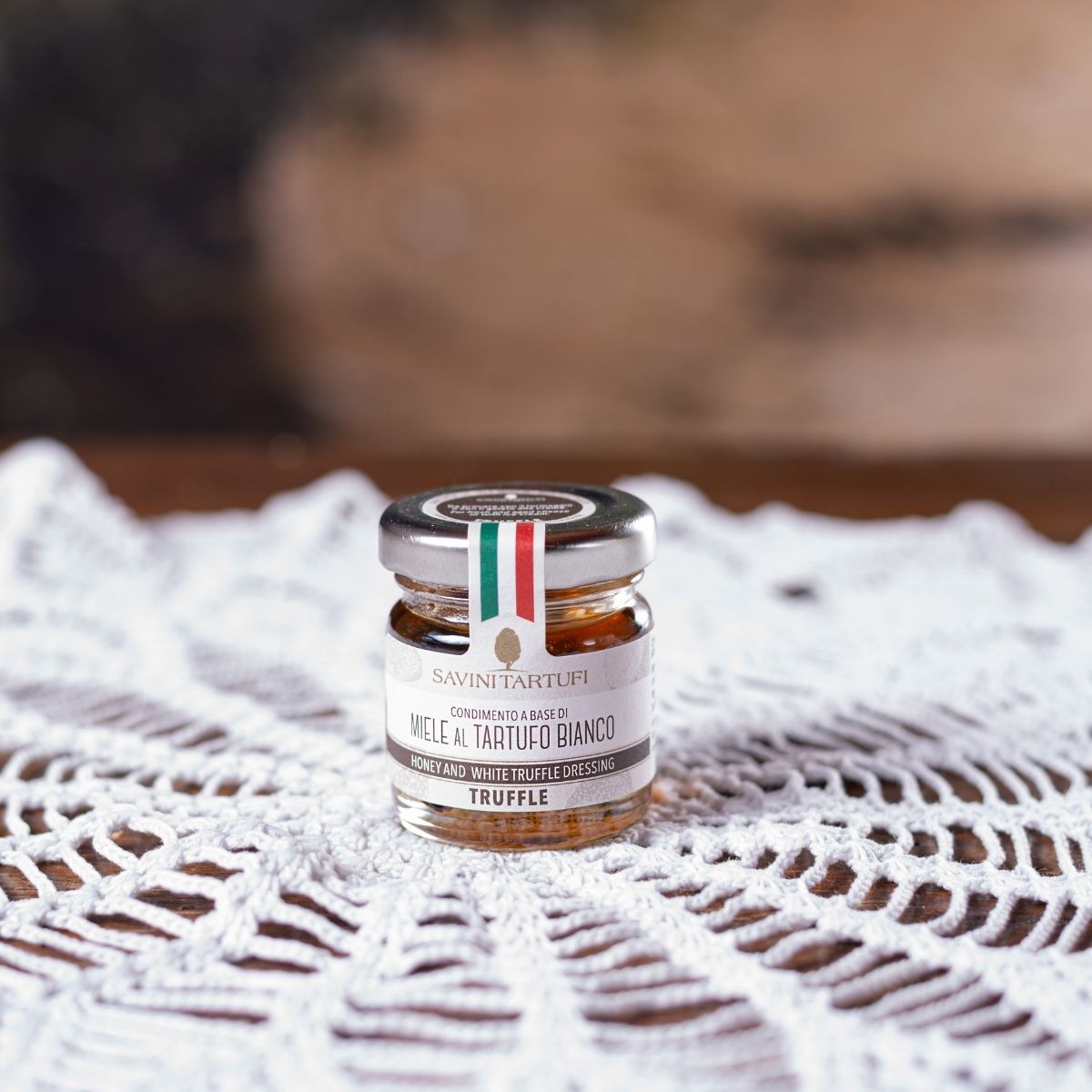 Condimento a base di miele al tartufo bianco