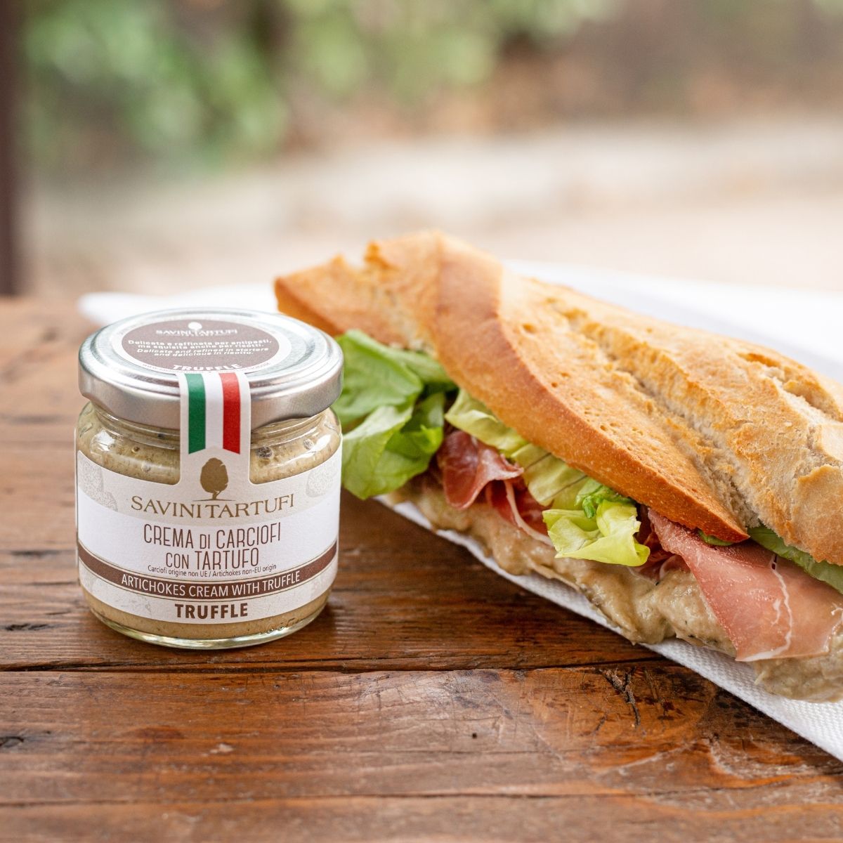 Crema di carciofi con tartufo